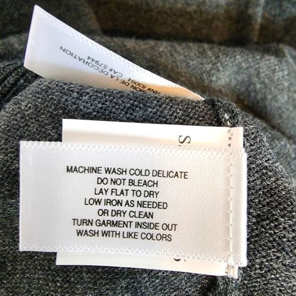 NWT Cutter & Buck Lakemont Tri-Blend Mens V-Neck Pullover Grey Sweater Size Smal - Picture 11 of 13